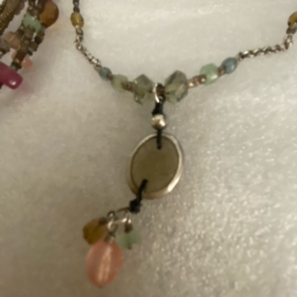 Beautiful authentic Silpada beaded necklace and bracelet. - Picture 3 of 7